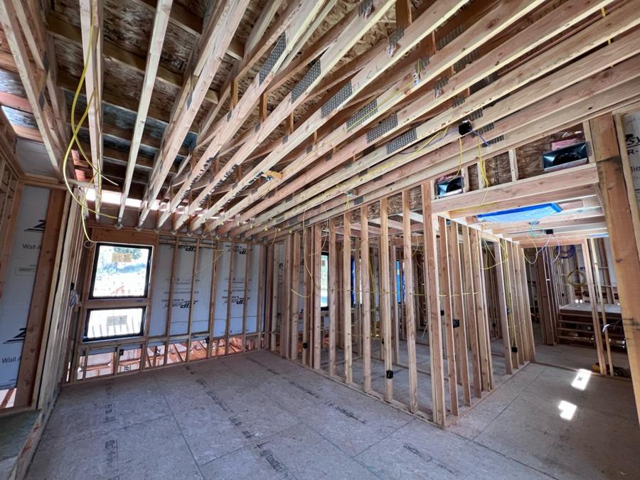 Ceiling and lighting rough-in